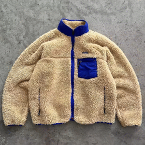 Zipper up Sherpa Fleece Jacket
