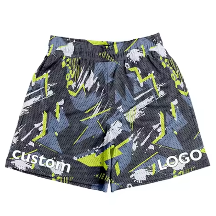 Sublimated Mesh Shorts for Men