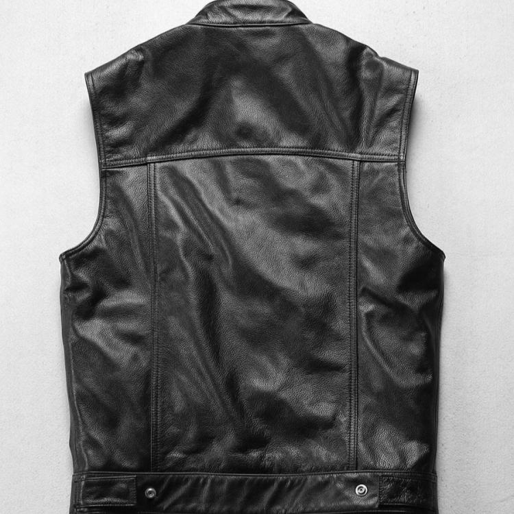 Leather Vest for Men - Image 2